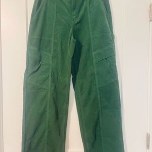 Women’s Green Cargo Pants